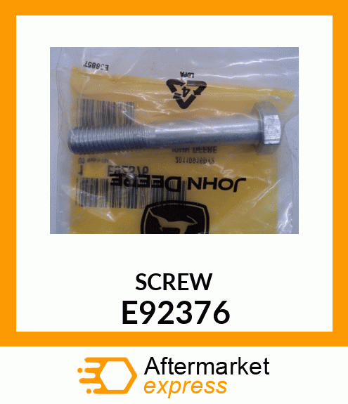 SCREW (HEXAGON) E92376