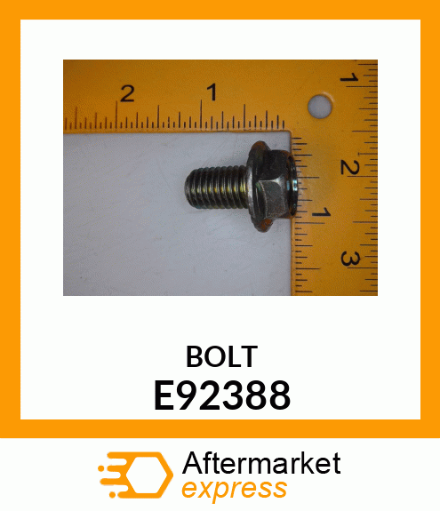 HEX BOLT (SELF LOCKING) E92388