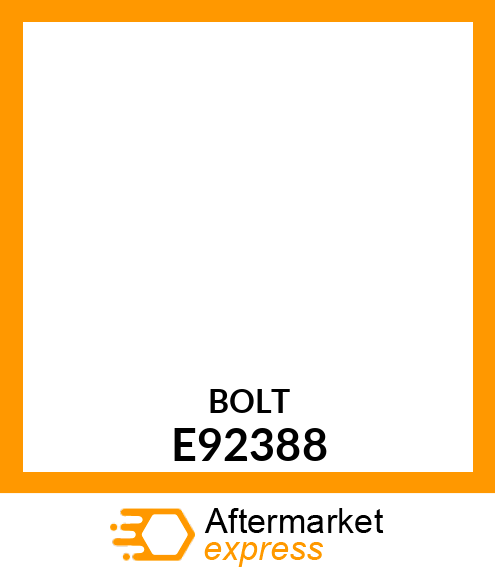 HEX BOLT (SELF LOCKING) E92388