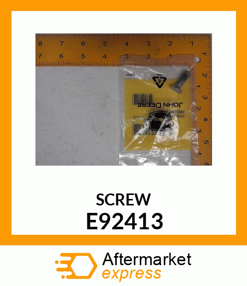 SCREW (FLAT HEAD COUNTERSUNK) E92413