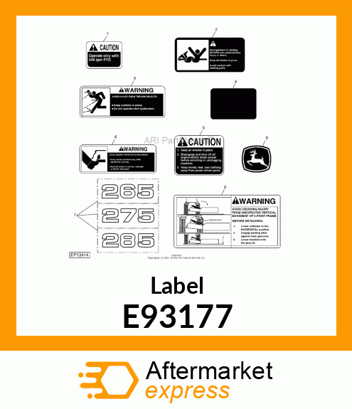 Label E93177