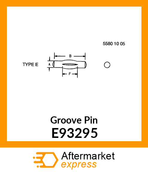 Groove Pin E93295