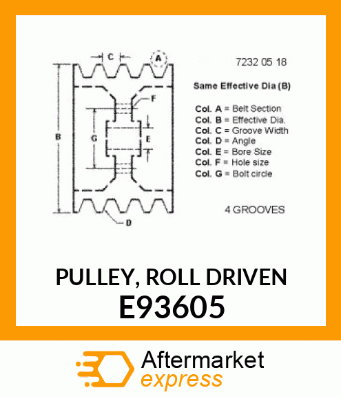 Pulley E93605