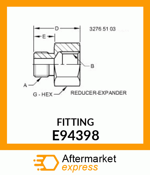 Adapter Fitting E94398