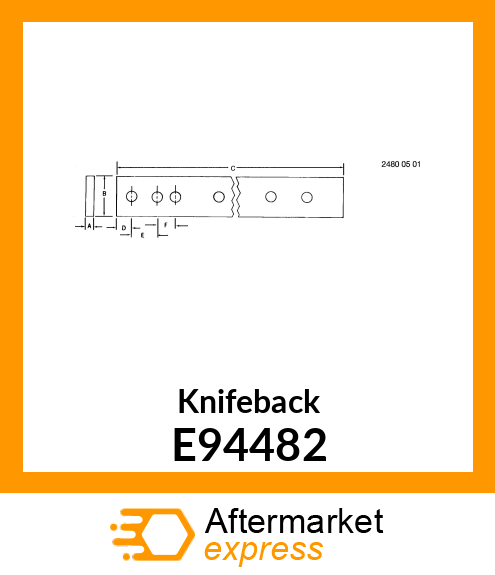 Knifeback E94482