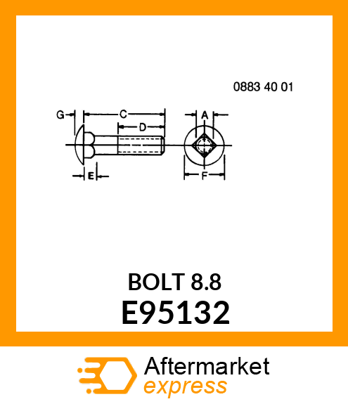 Bolt E95132