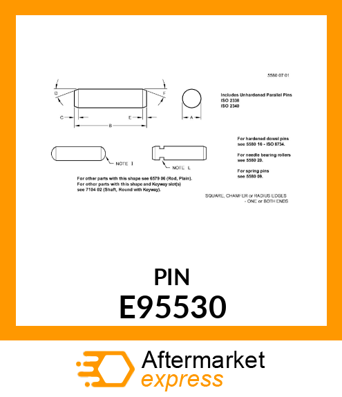 Pin E95530