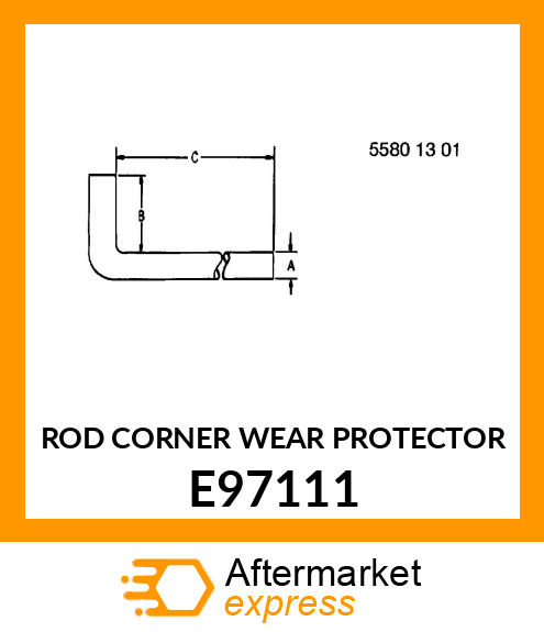 ROD (CORNER WEAR PROTECTOR) E97111