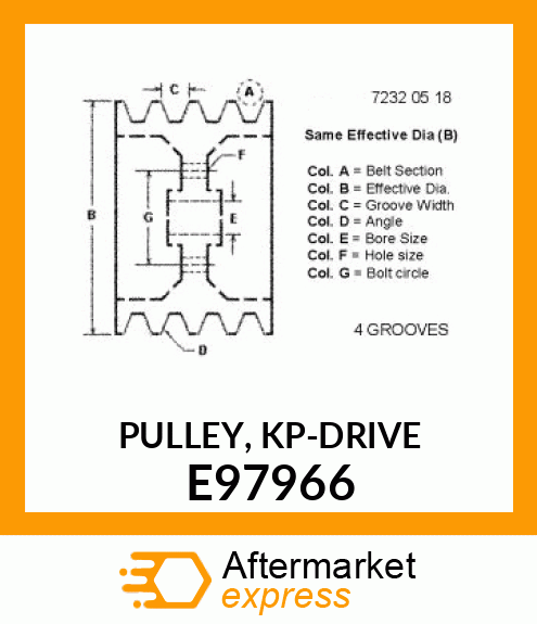 PULLEY, KP E97966