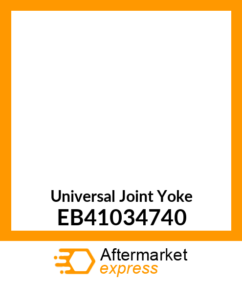 Universal Joint Yoke EB41034740