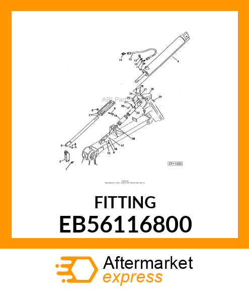 FITTING, BANJO SCREW EB56116800