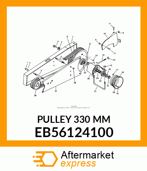 Pulley EB56124100