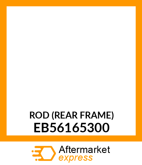 ROD (REAR FRAME) EB56165300