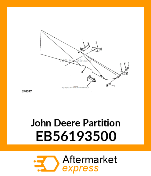 PARTITION (SWATH BOARD) EB56193500