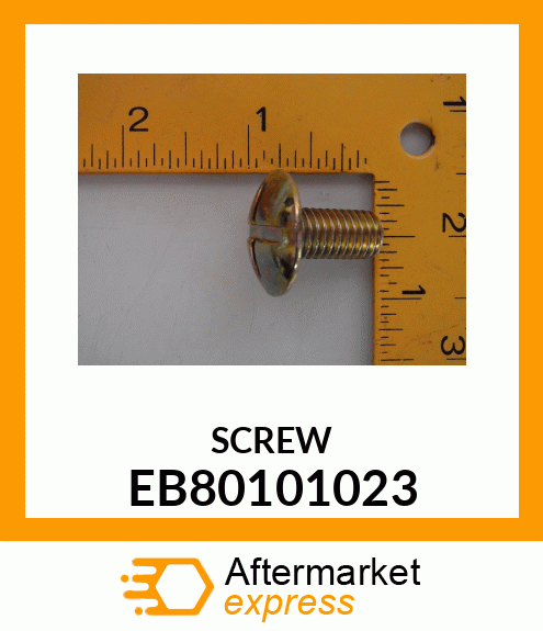 SCREW, ROUND HEAD EB80101023