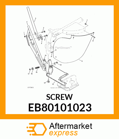 SCREW, ROUND HEAD EB80101023