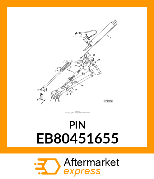 Spring Pin EB80451655