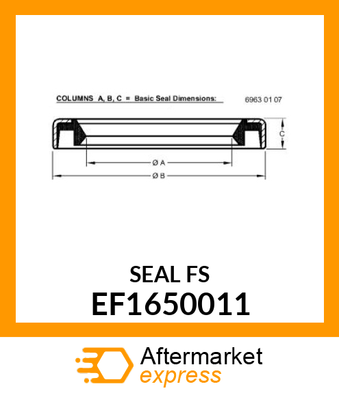 SEAL (WHEEL) EF1650011