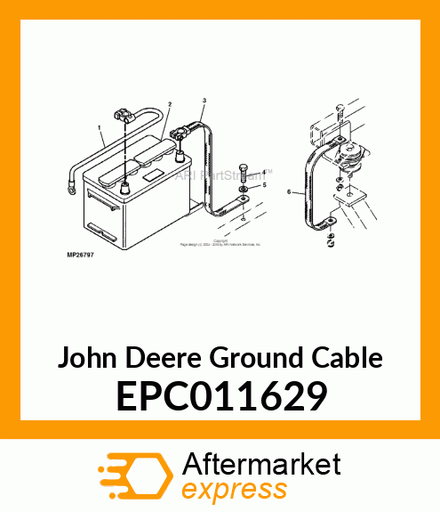 Ground Cable EPC011629