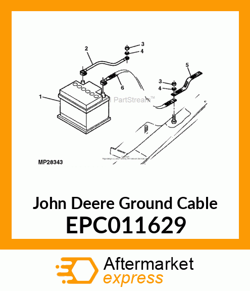 Ground Cable EPC011629