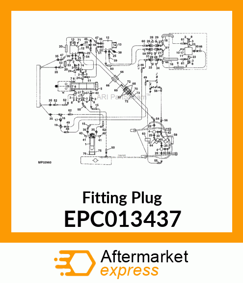 Fitting Plug EPC013437