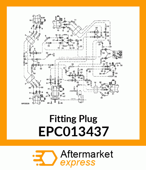 Fitting Plug EPC013437