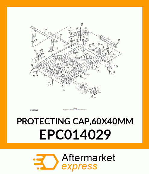 PROTECTING CAP,60X40MM EPC014029