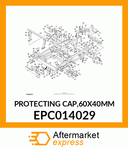 PROTECTING CAP,60X40MM EPC014029