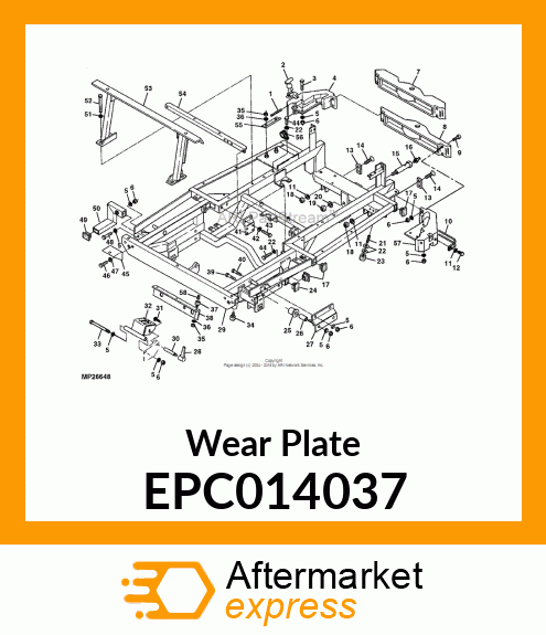 Wear Plate EPC014037