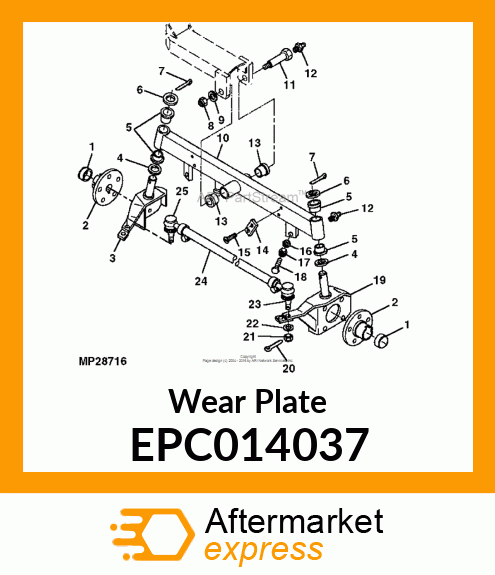 Wear Plate EPC014037