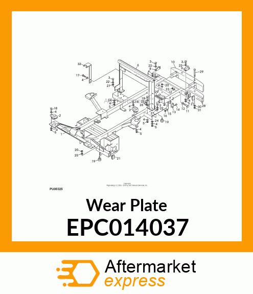 Wear Plate EPC014037