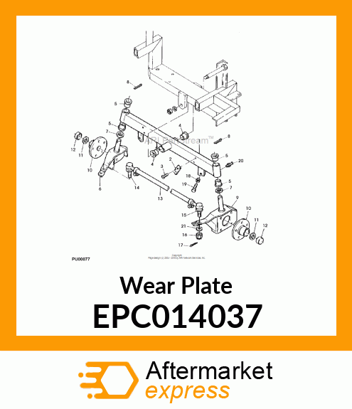 Wear Plate EPC014037