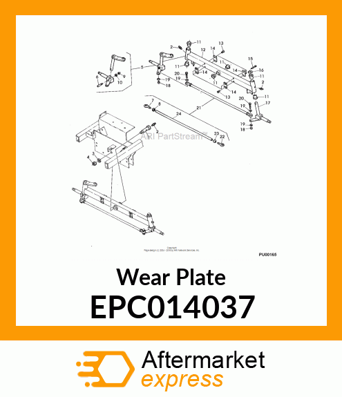 Wear Plate EPC014037