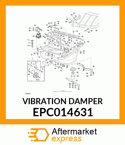 VIBRATION DAMPER EPC014631