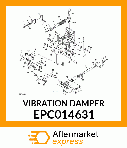 VIBRATION DAMPER EPC014631