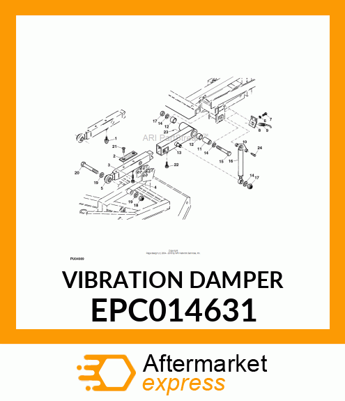 VIBRATION DAMPER EPC014631