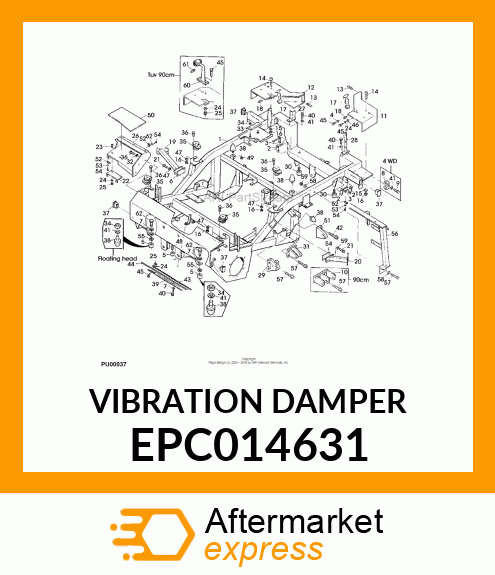 VIBRATION DAMPER EPC014631