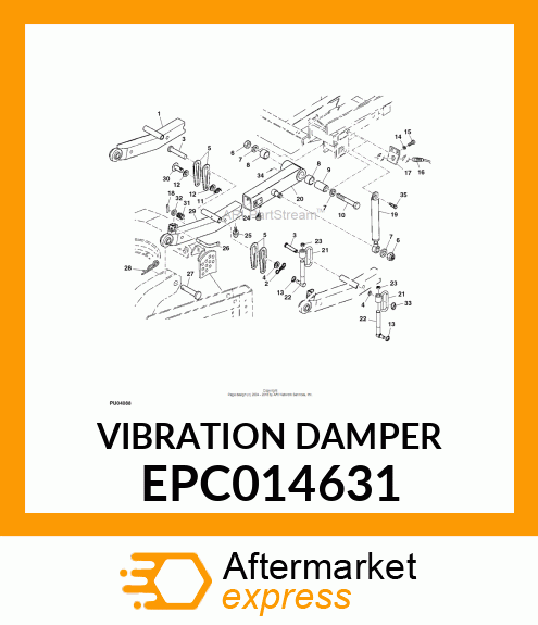 VIBRATION DAMPER EPC014631