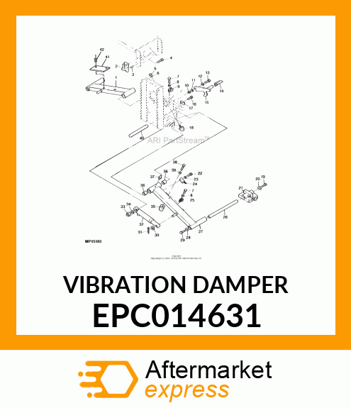 VIBRATION DAMPER EPC014631