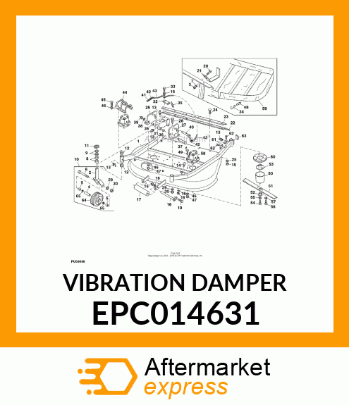 VIBRATION DAMPER EPC014631