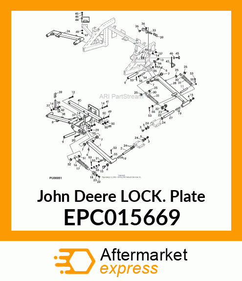 LOCK PLATE EPC015669