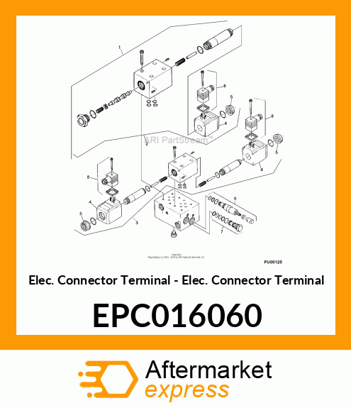 Elec. Connector Terminal - Elec. Connector Terminal EPC016060