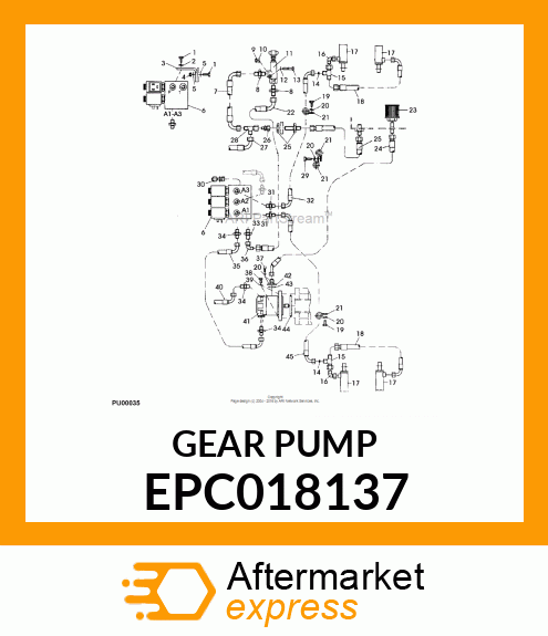 GEAR PUMP EPC018137