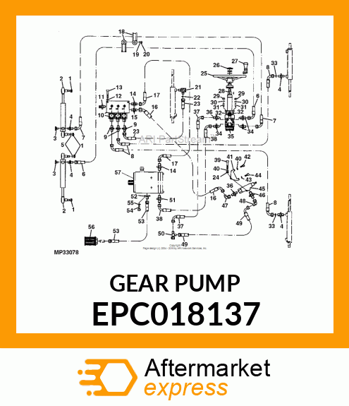 GEAR PUMP EPC018137