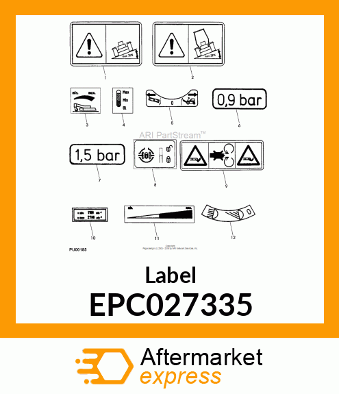 Label EPC027335