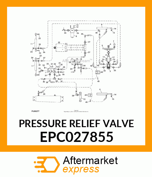 PRESSURE RELIEF VALVE EPC027855