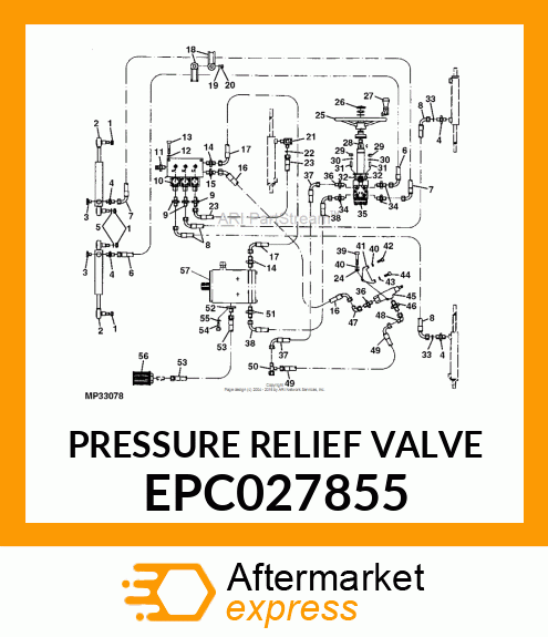 PRESSURE RELIEF VALVE EPC027855