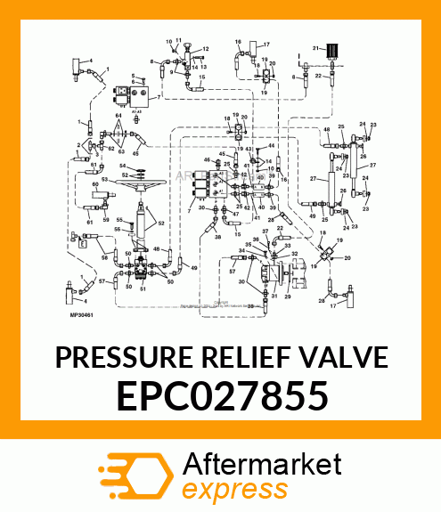 PRESSURE RELIEF VALVE EPC027855