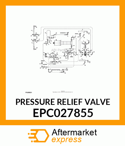 PRESSURE RELIEF VALVE EPC027855