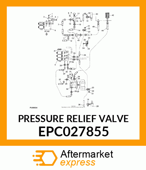 PRESSURE RELIEF VALVE EPC027855